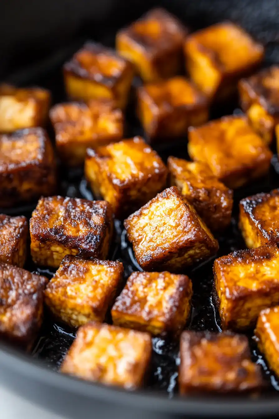 Flavorful Pork Belly Tofu Bowl