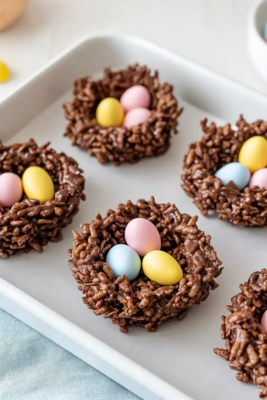 Juicy Easter Egg Bird Nest Cookies