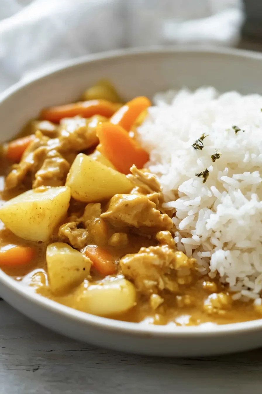 Delicious Rice Cooker Japanese Curry