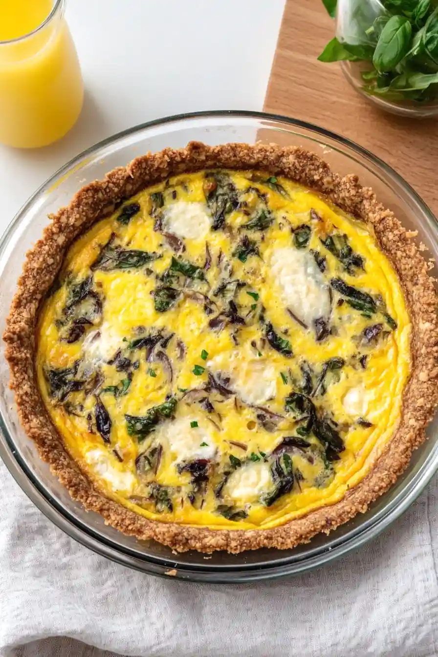 Savory Turnip Quiche