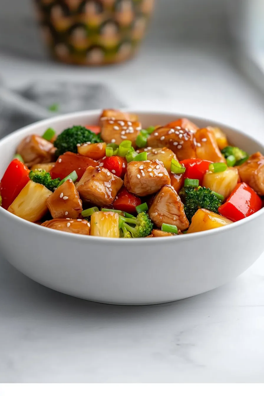 Juicy Pineapple Teriyaki Chicken