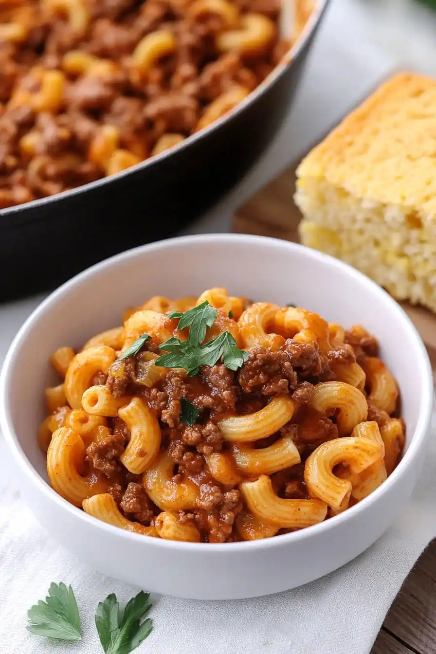 Simple One Pot Homemade Hamburger Helper