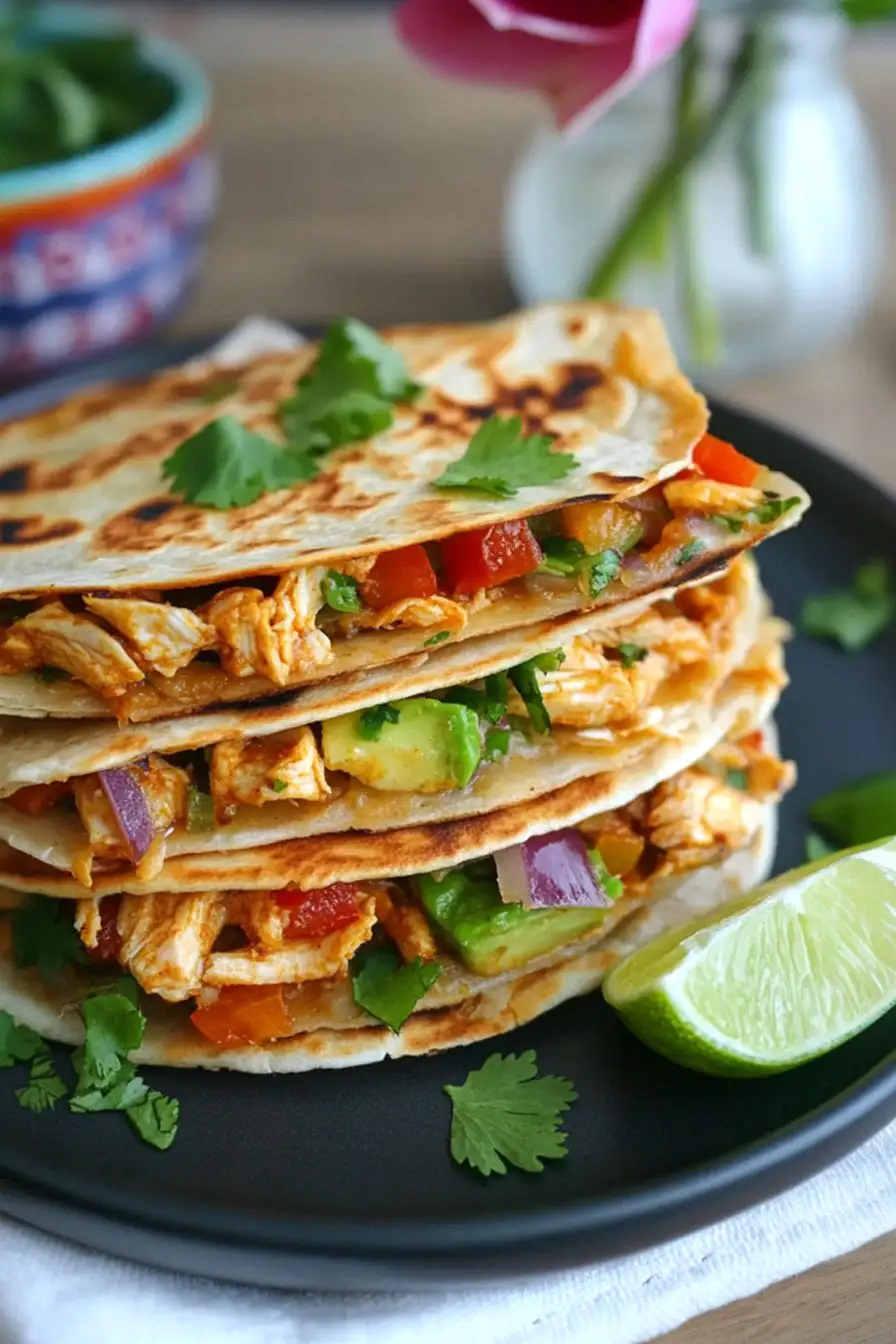 Best Rotisserie Chicken Quesadillas