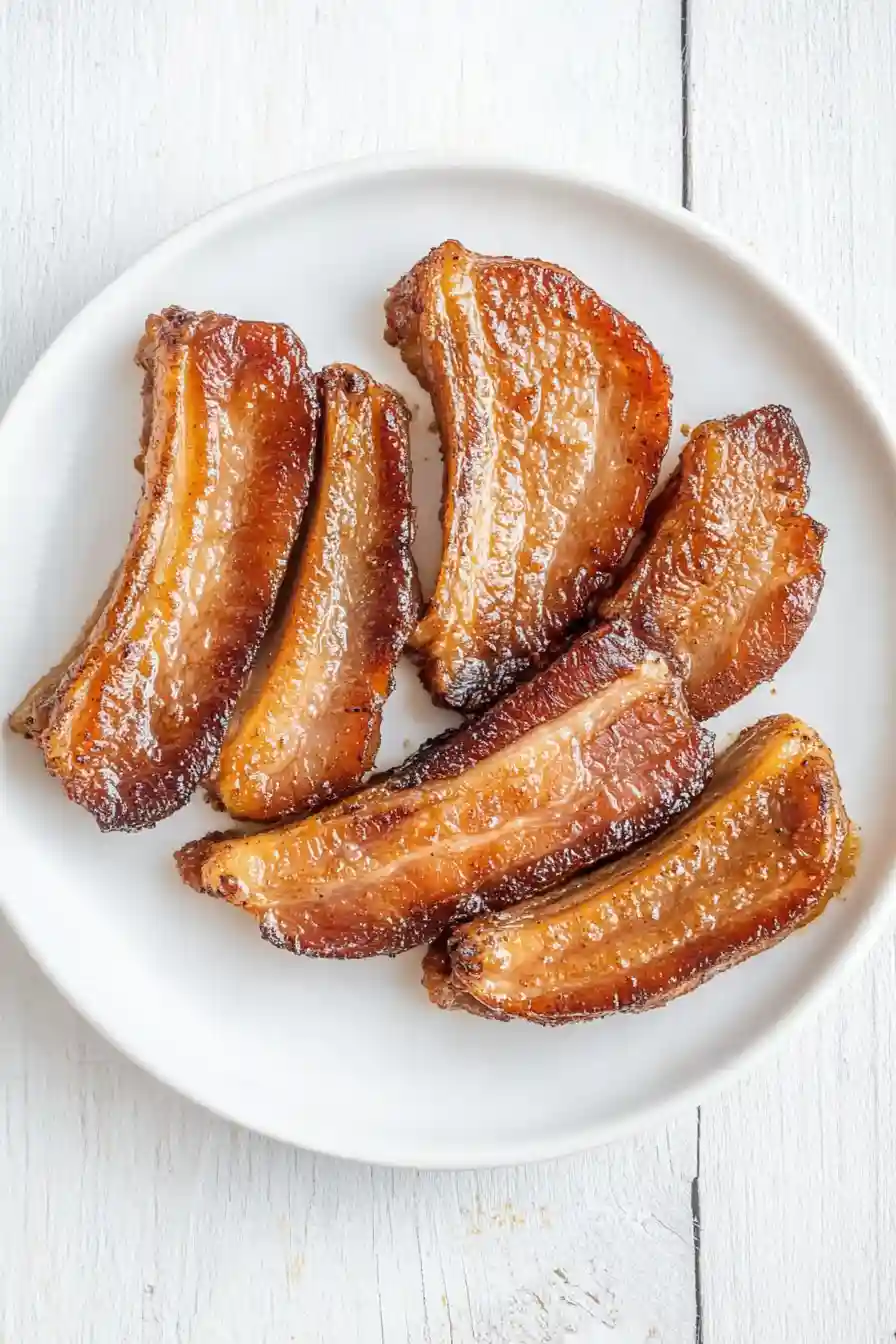 Quick Pork Belly Strips