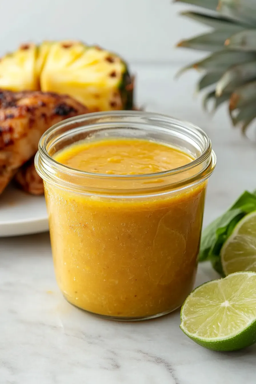 Juicy Pineapple Habanero Sauce