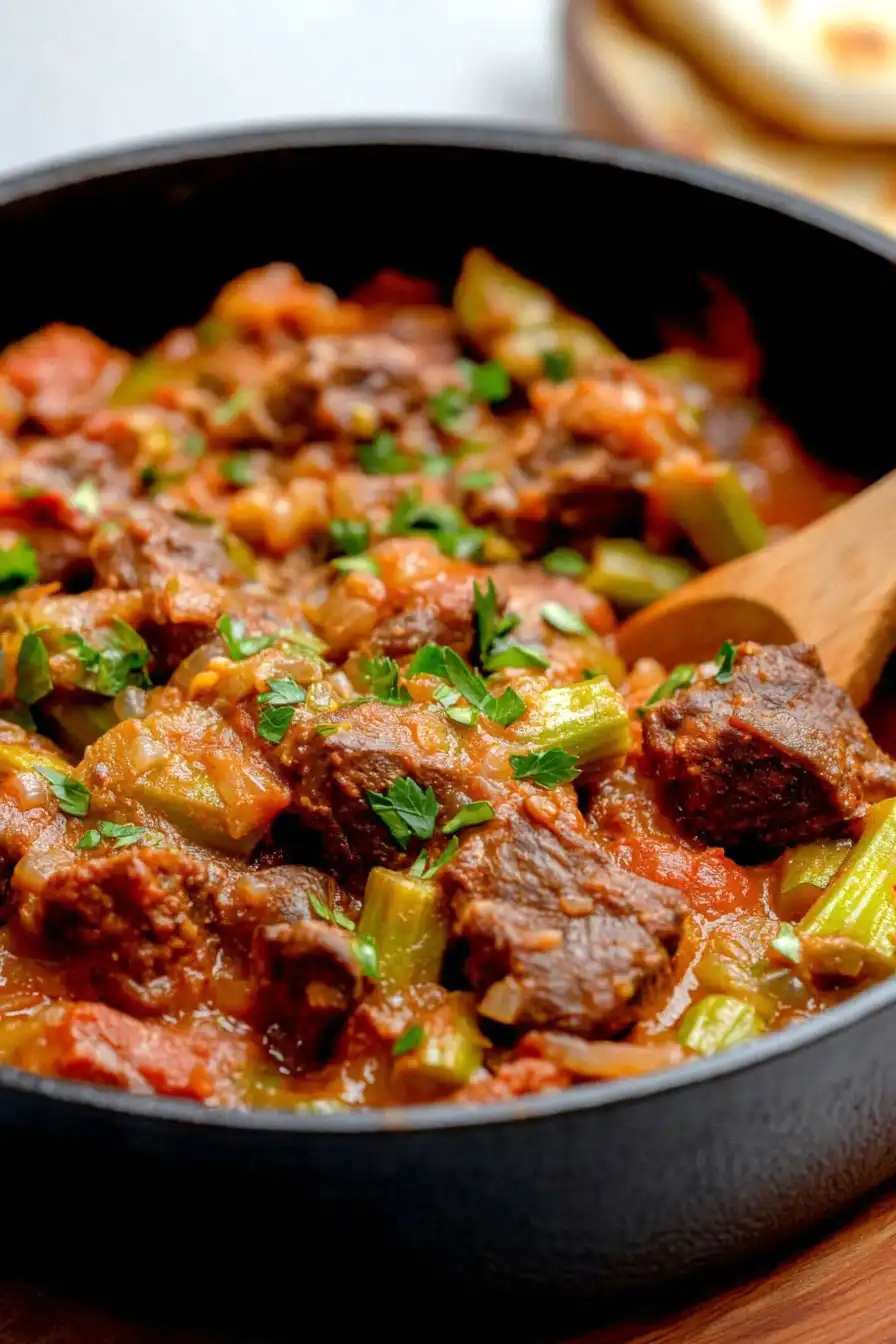 Authentic Egyptian Okra Recipe