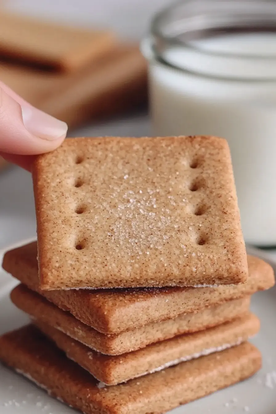 Tasty Sourdough Discard Graham Crackers