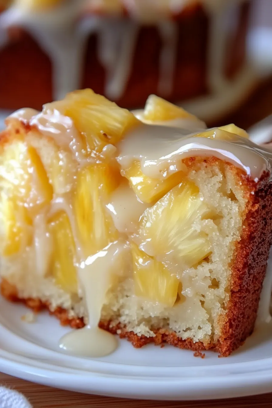 Delicious Easter Pineapple Heaven Cake