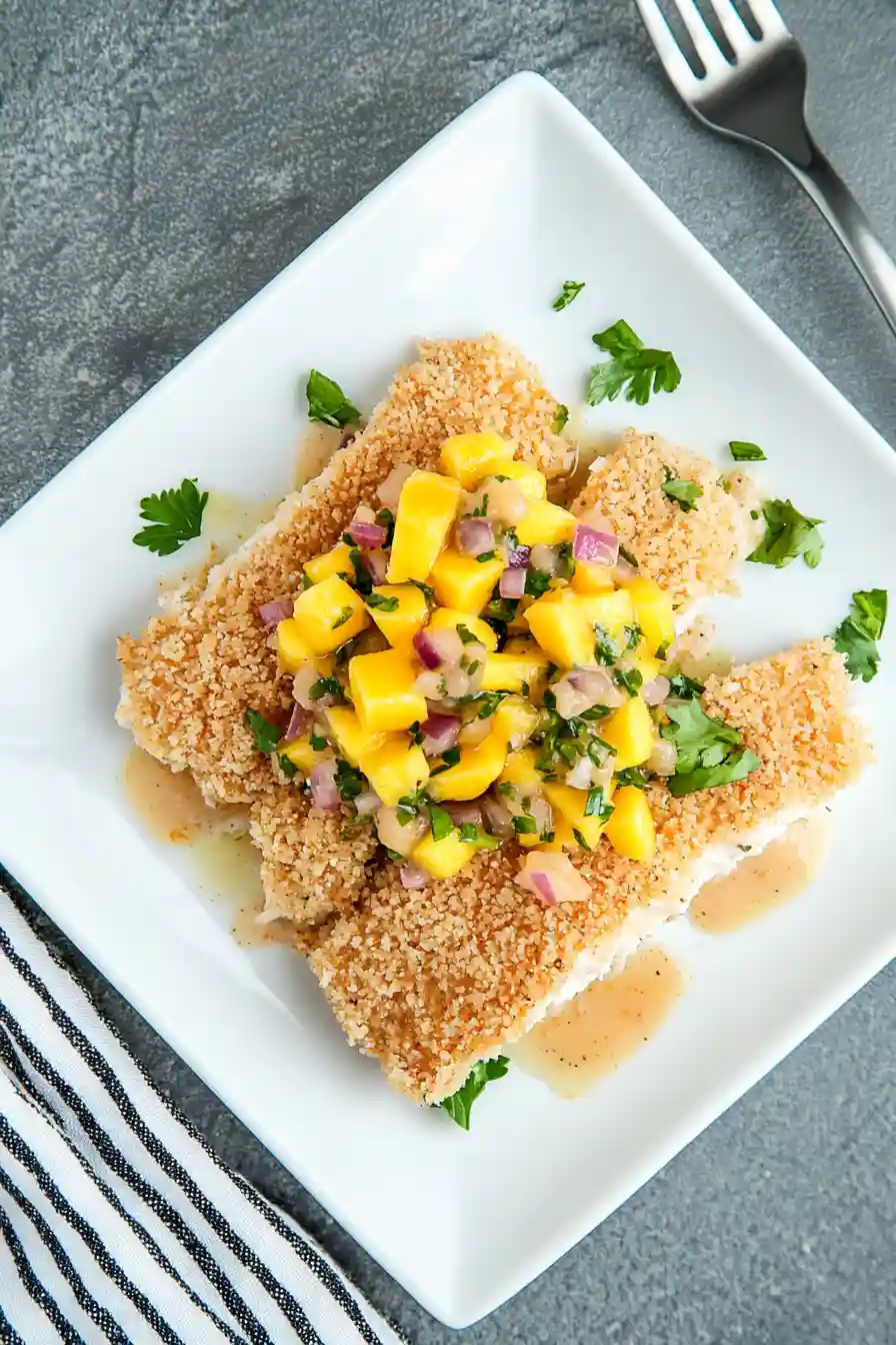 Juicy Macadamia Crusted Mahi Mahi