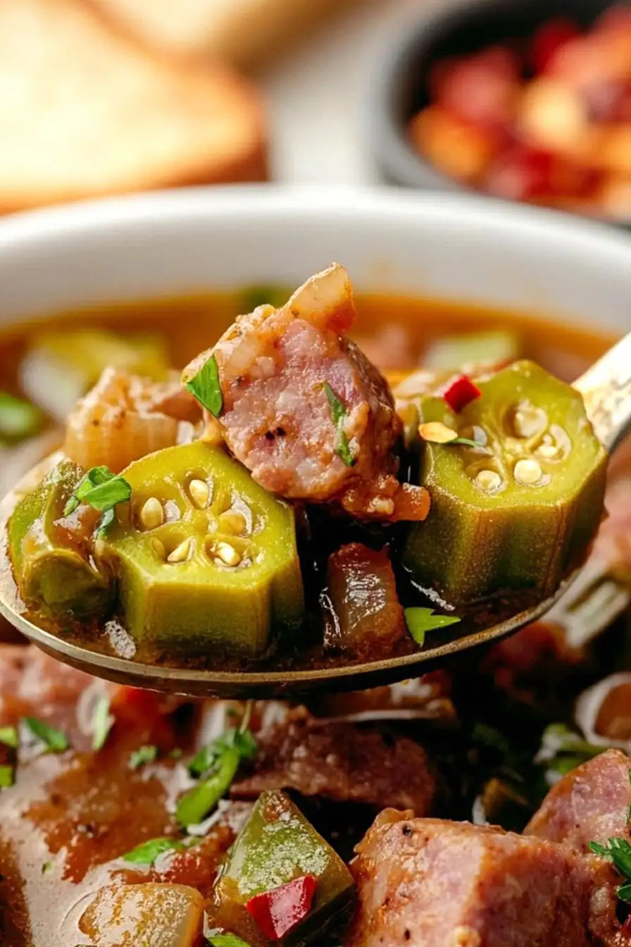 Healthy Okra Gumbo