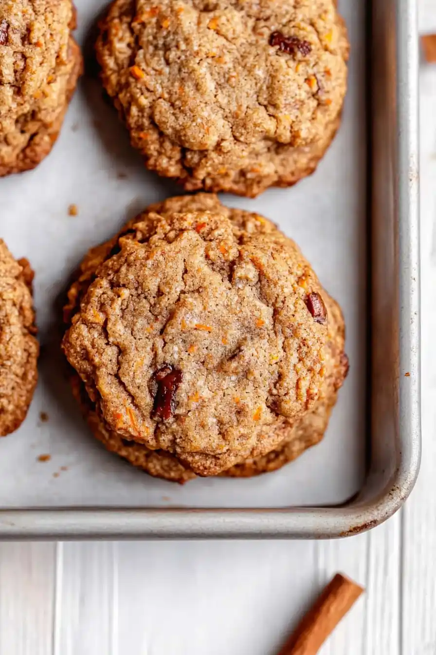 Tasty Paleo Carrot Cake Cookies