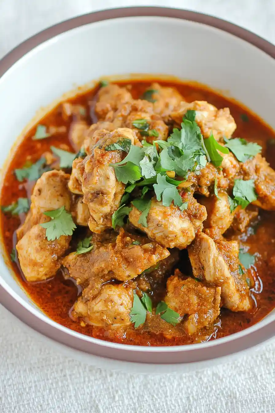 Quick Instant Pot Chicken Vindaloo