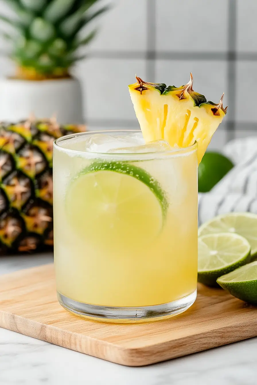 Easy Pineapple Vodka Cocktail