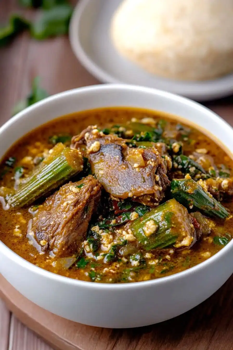 Healthy African Okra Stew