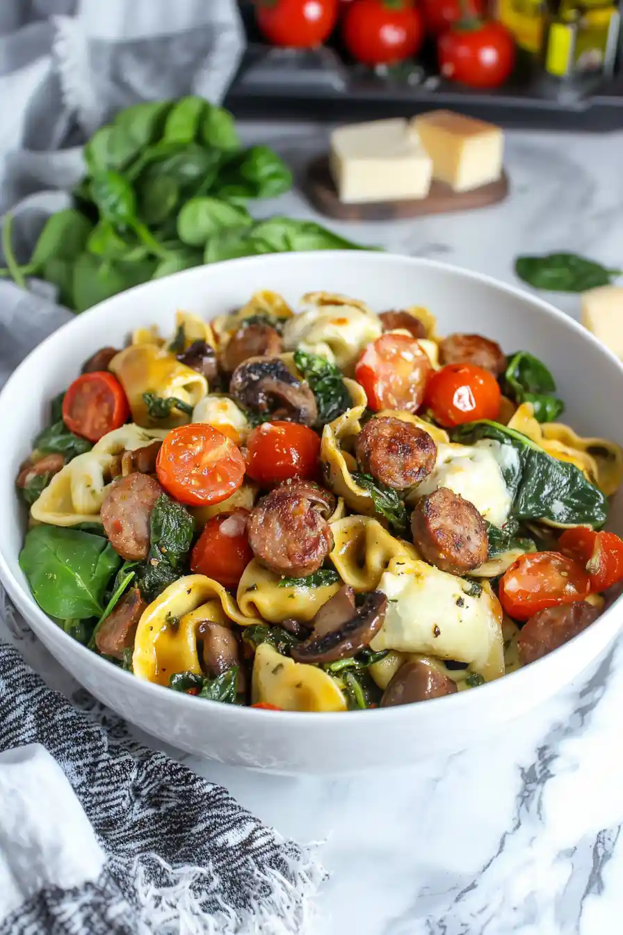 Savory Blackstone Tortellini