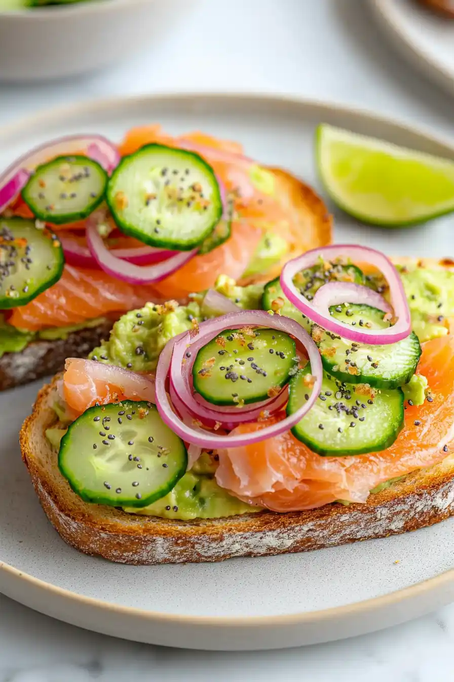 Tasty Smoked Salmon Avocado Toast Recipe