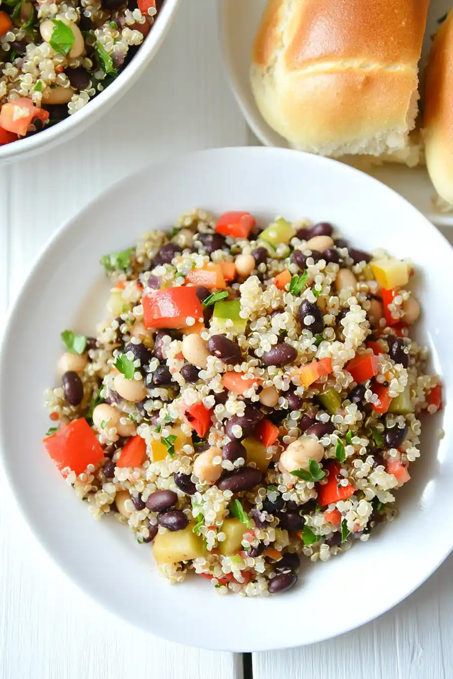 Easy Quinoa Farro Salad