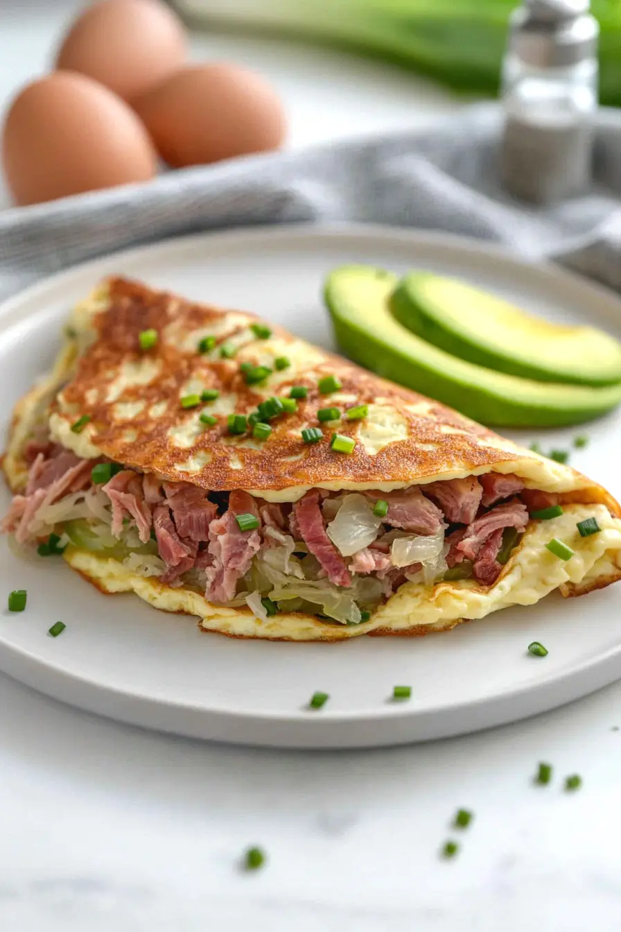 Delicious Sauerkraut Omelette Recipe