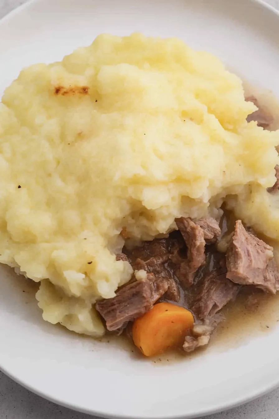 Quick Roast Lamb Pie