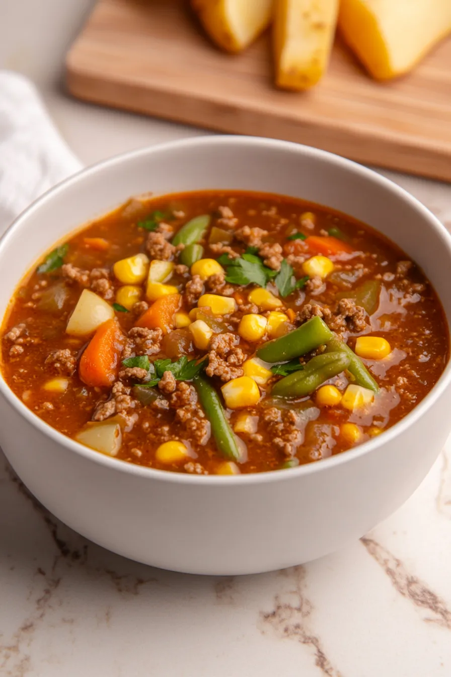 Best Ground Venison Vegetable Soup