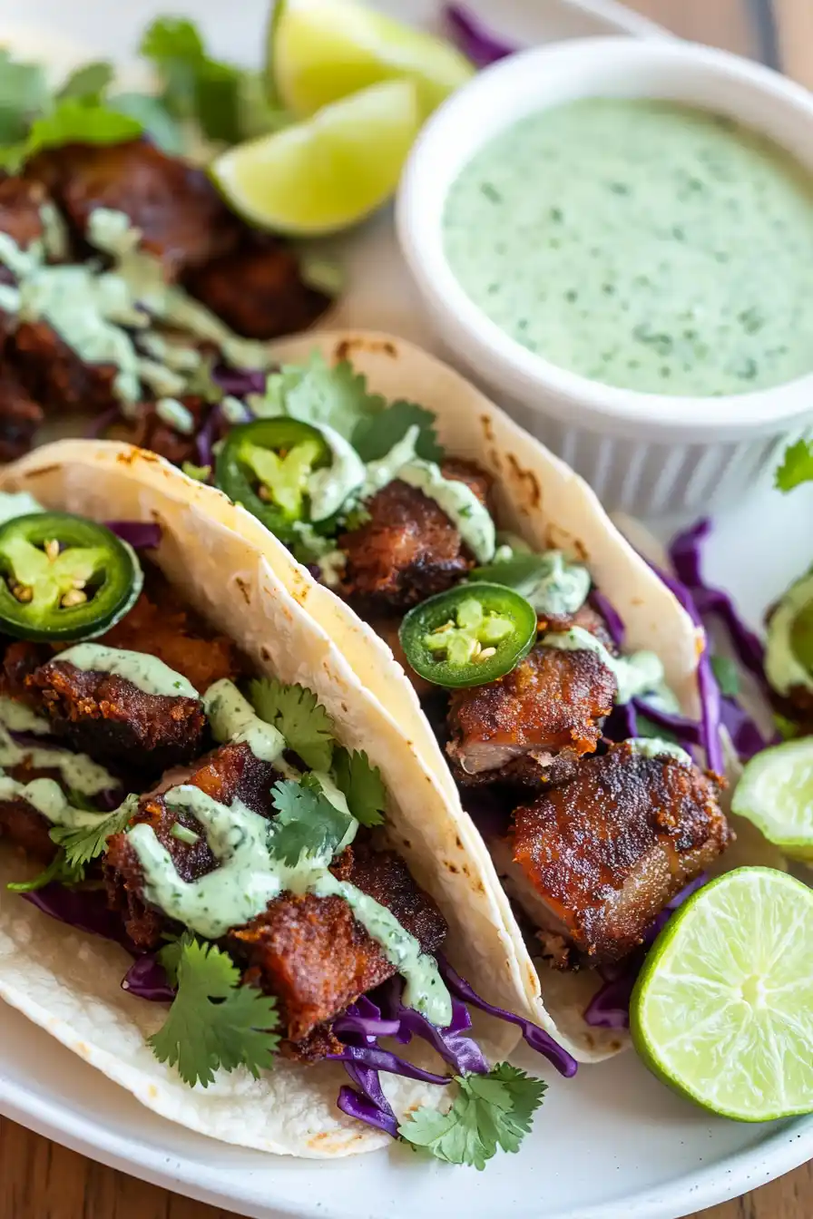 Tasty Pork Belly Tacos Recipe