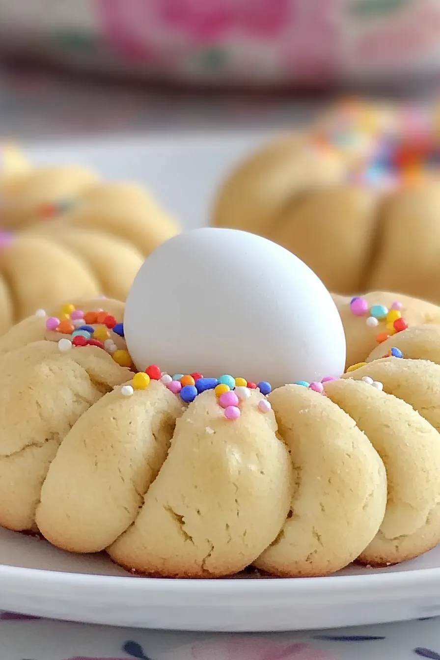 Traditional Italian Easter Egg Cookies