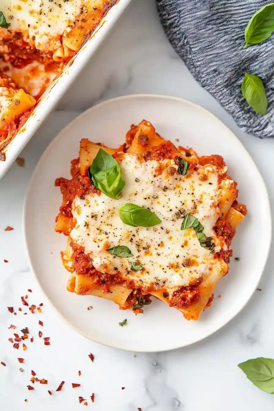 Best No Boil Baked Ziti