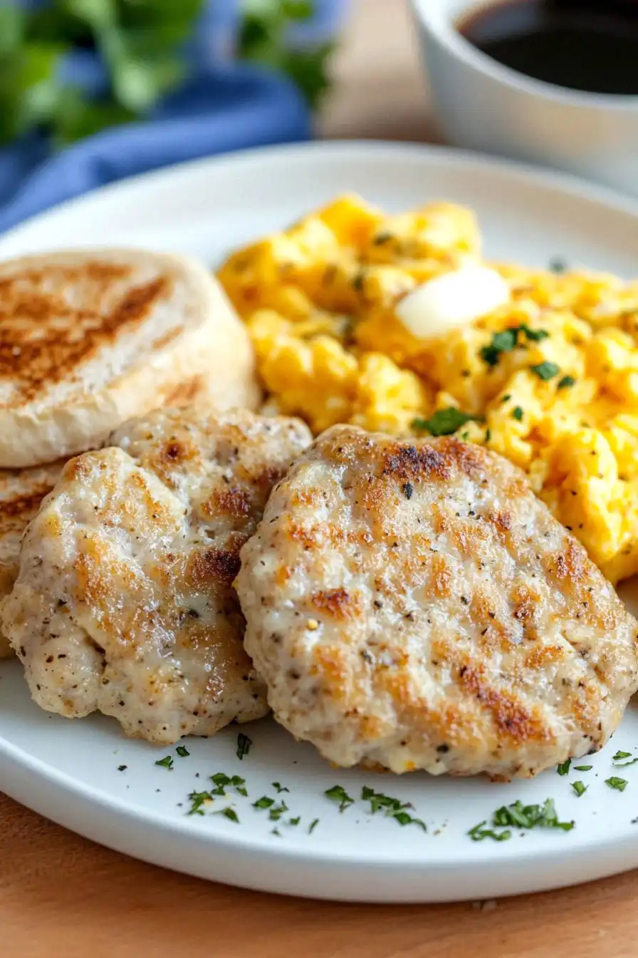 Quick Chicken Sausage Breakfast