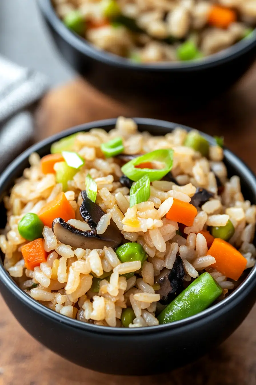 Flavorful Rice Cooker Vegetable Rice