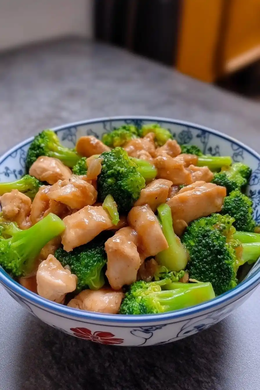 Quick Chinese Chicken and Broccoli