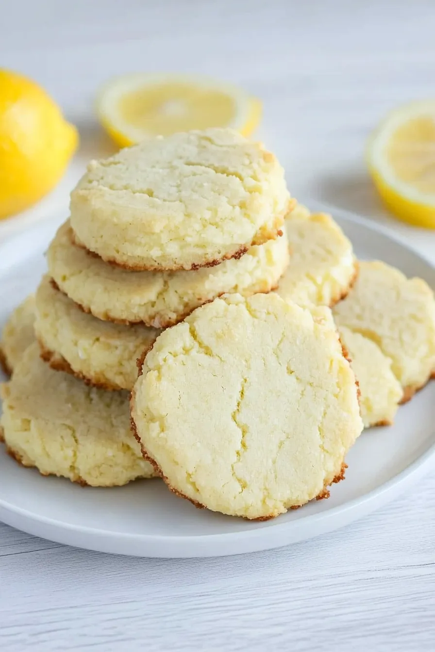 Quick Keto Lemon Ricotta Cookies