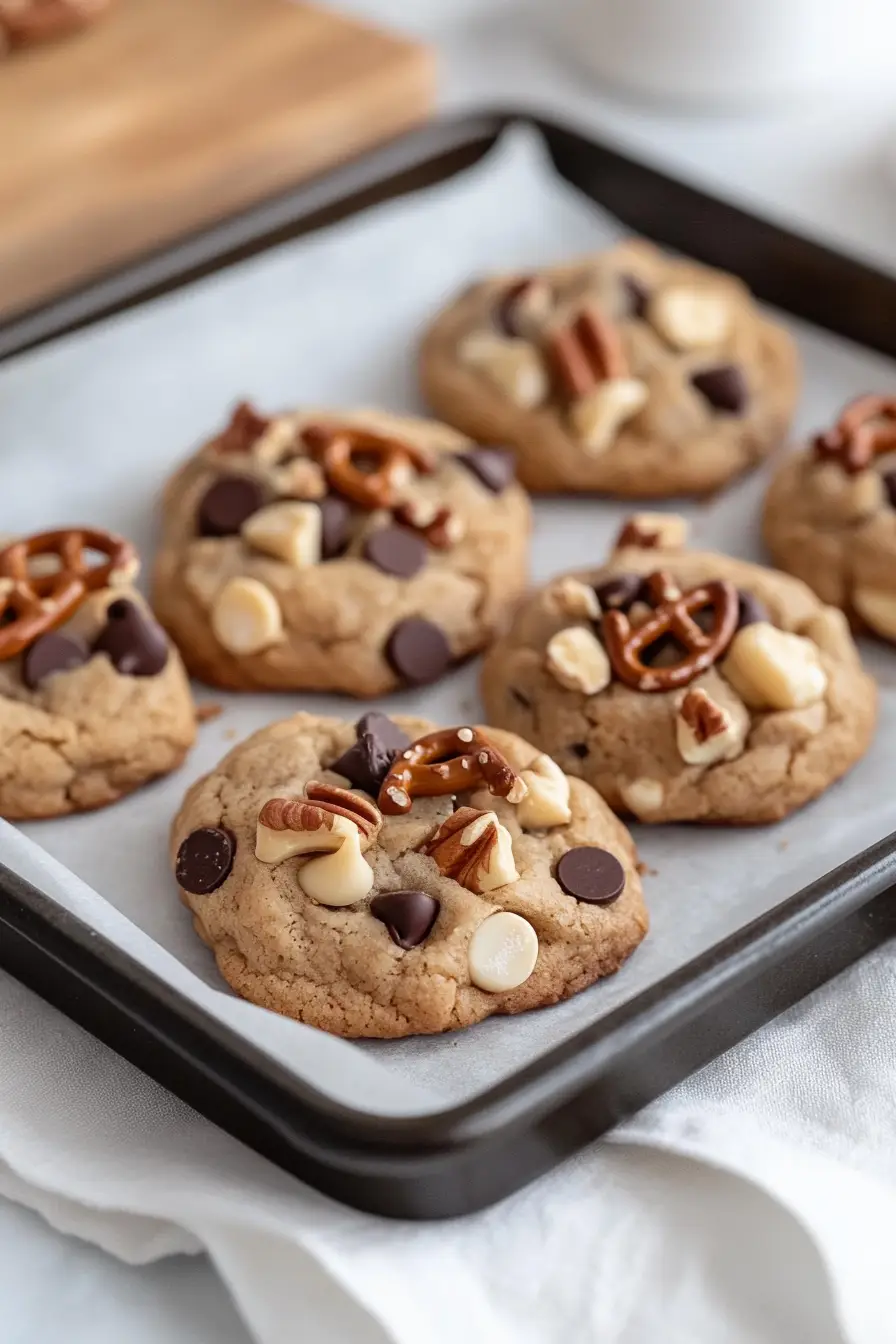 Easy Kitchen Sink Sourdough Discard Cookies