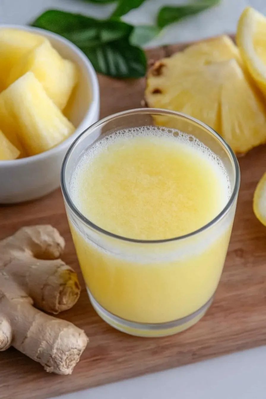 Easy Pineapple Ginger Shots
