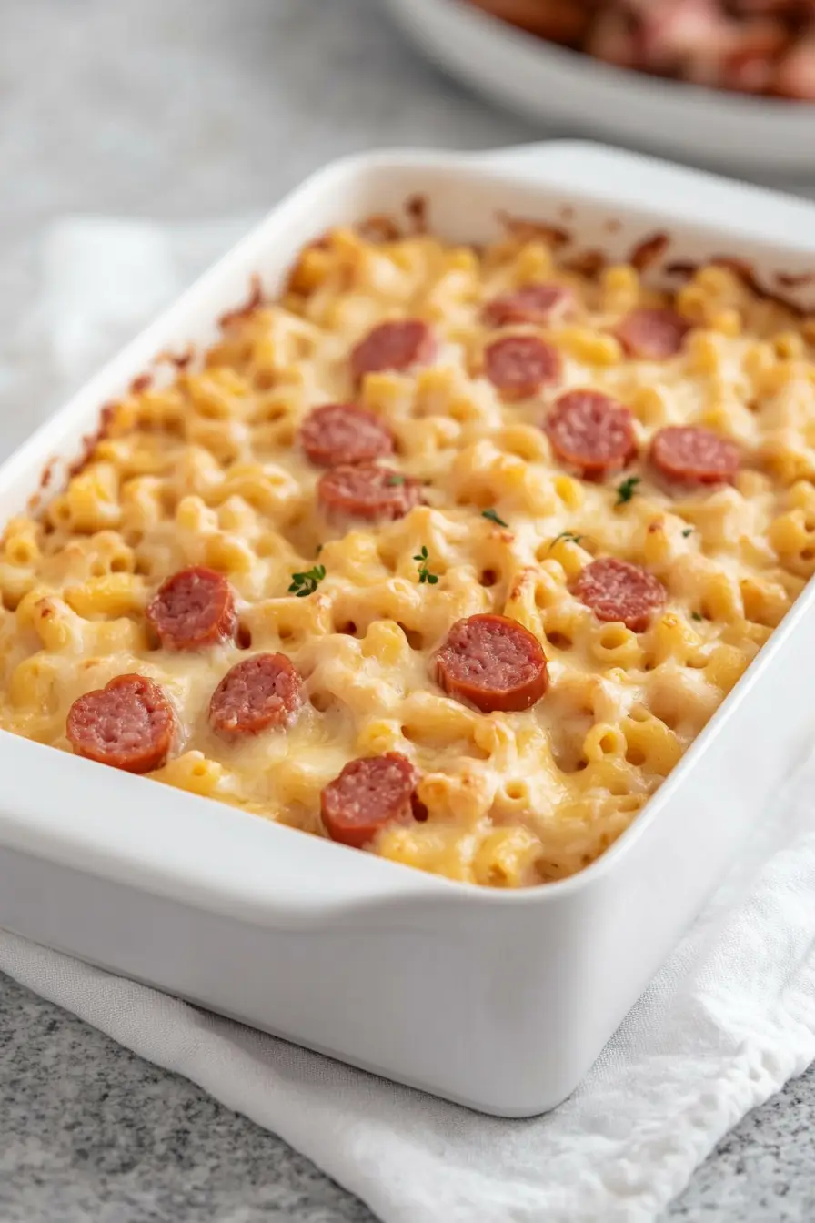 Tasty Hot Dog Mac and Cheese
