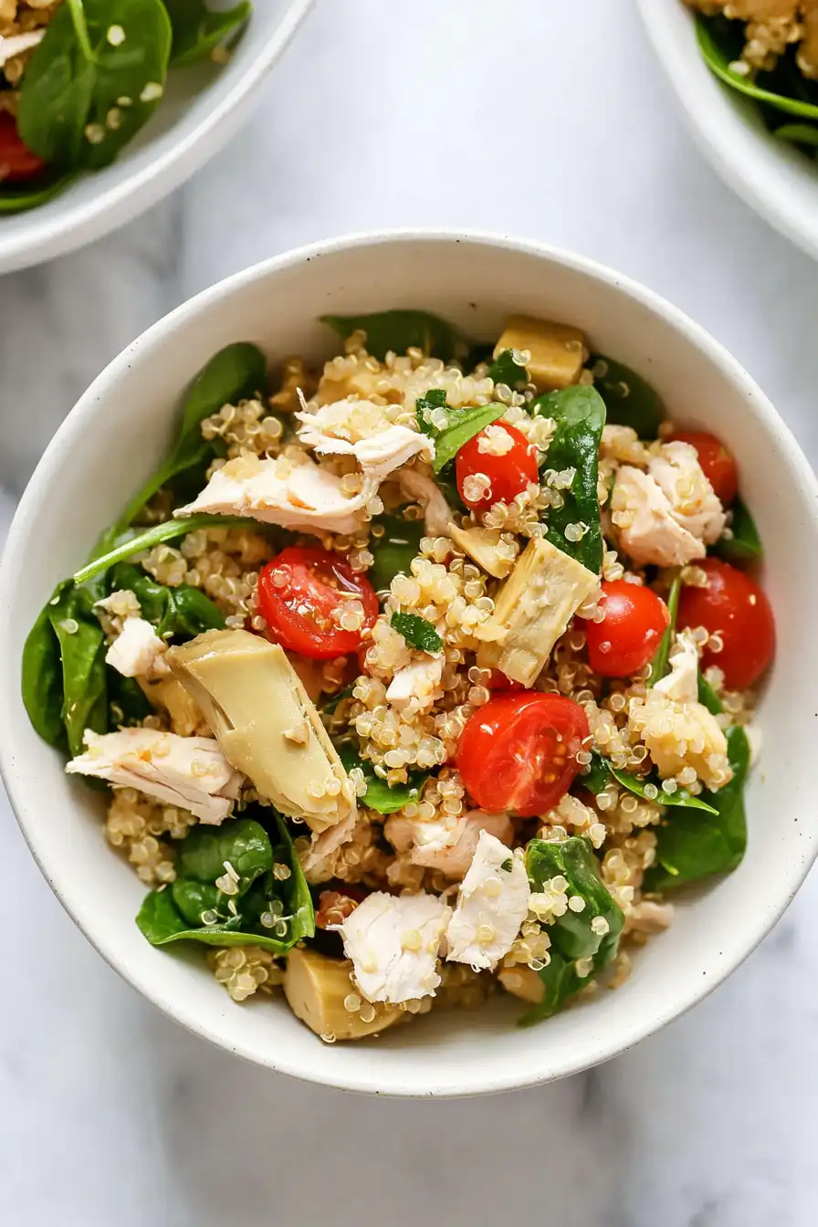 Easy Chicken Quinoa Salad Recipe