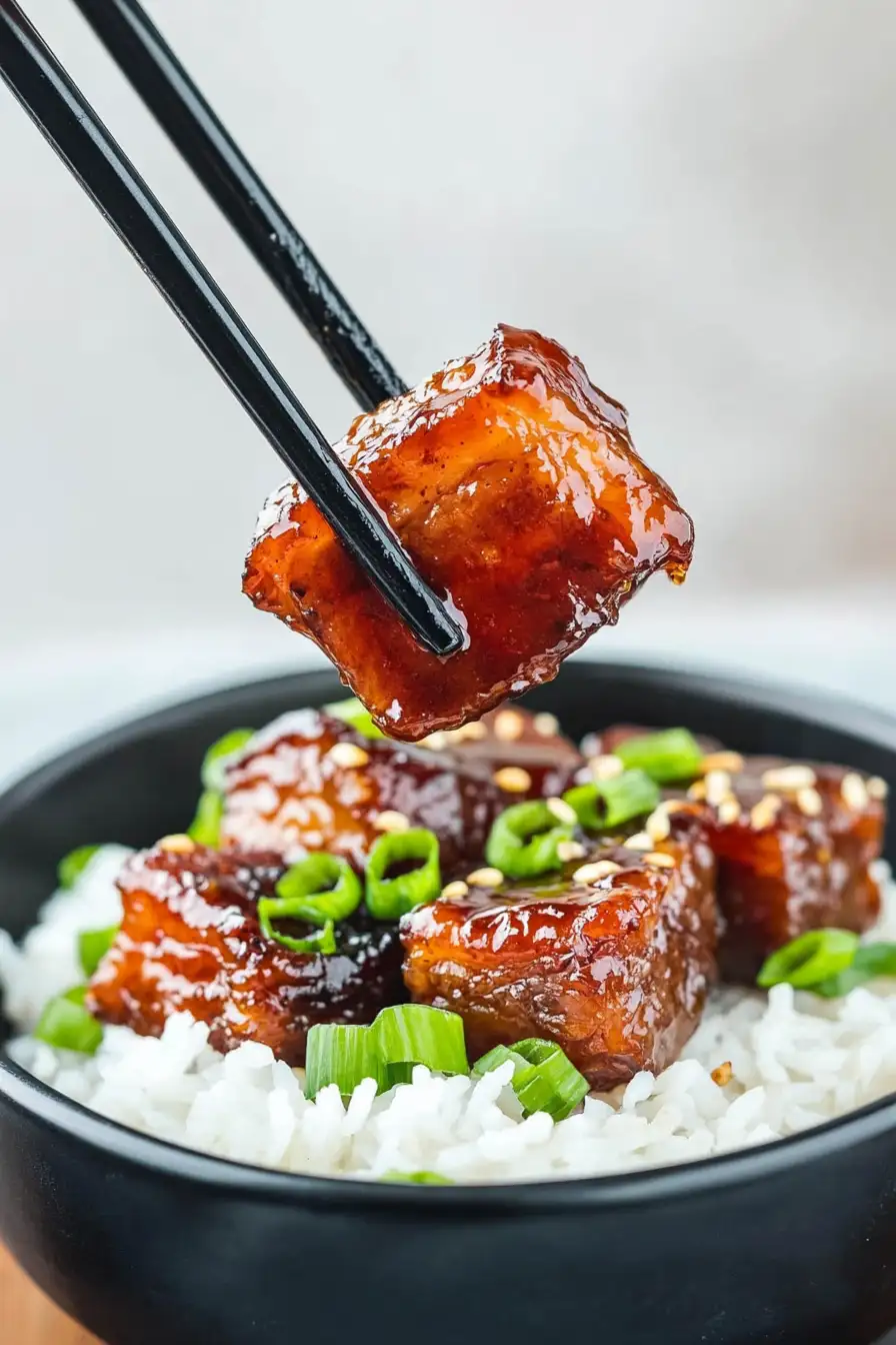 Crispy Glazed Pork Belly