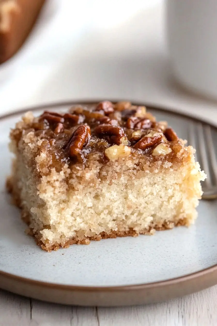 Quick Bisquick Velvet Crumb Coffee Cake