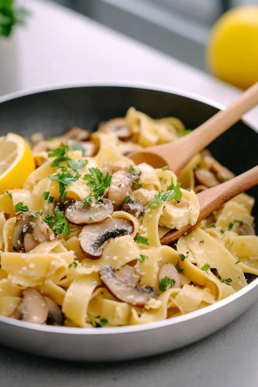 Flavorful Artichoke Mushroom Pasta