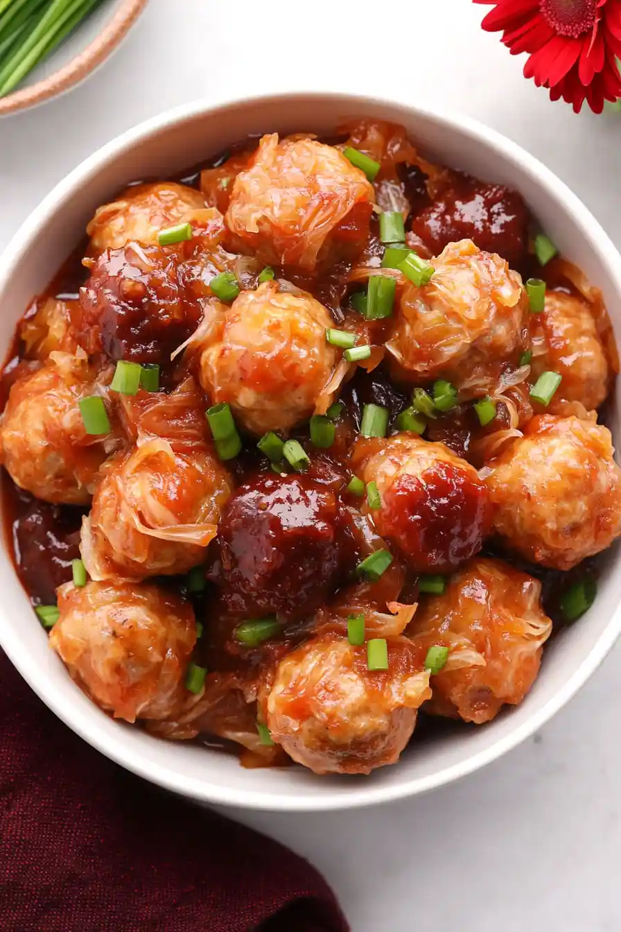 Flavorful Sauerkraut Meatballs