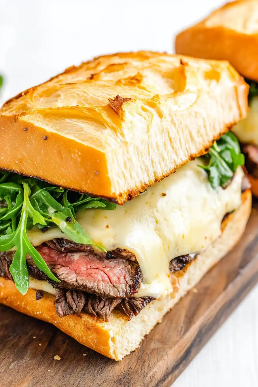 Easy Skirt Steak Sandwich