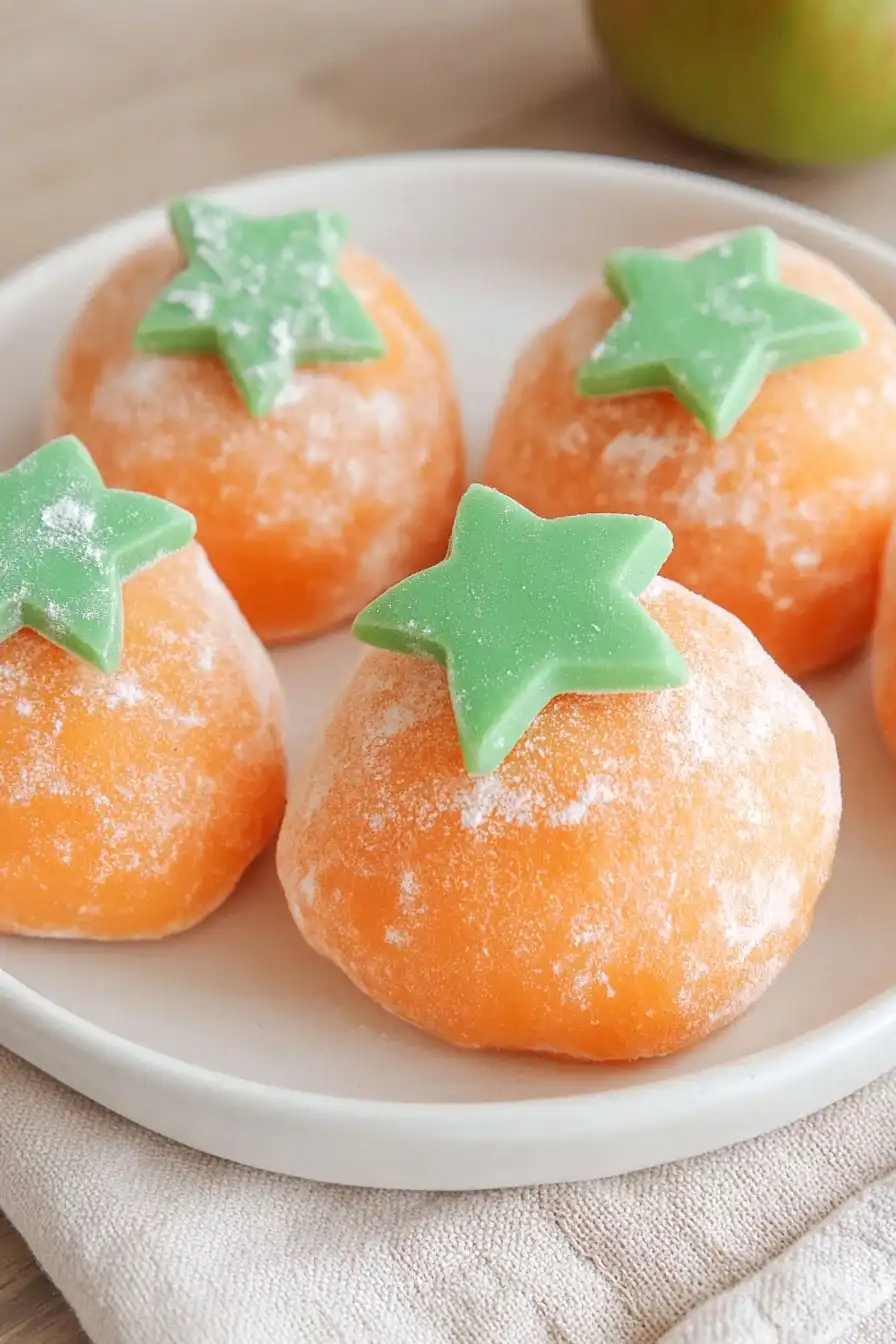 Tasty Persimmon Mochi