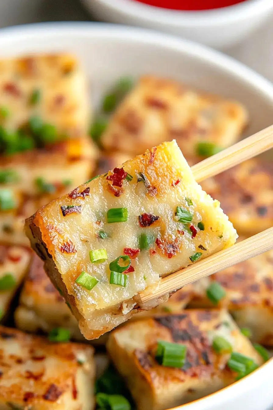 Simple Chinese Radish Cake Recipe