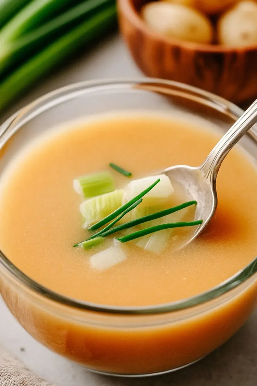 Hearty Turnip, Leek and Potato Soup
