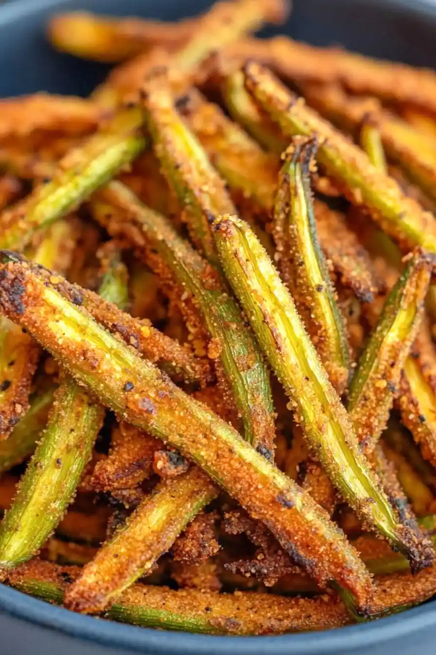 Seasoned Okra Fries