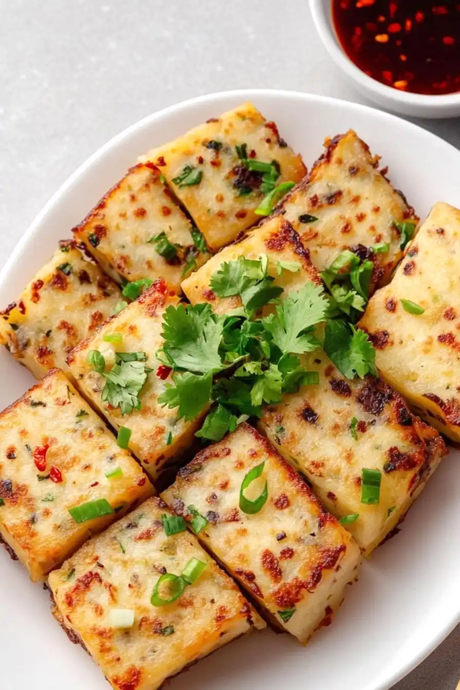 Simple Chinese Radish Cake Recipe