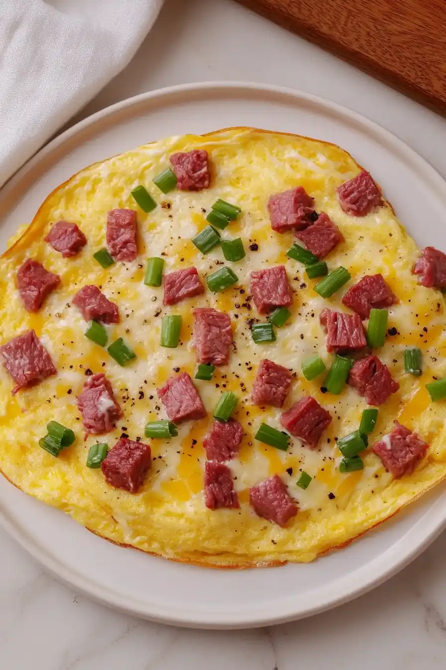 Best Corned Beef Omelette Recipe