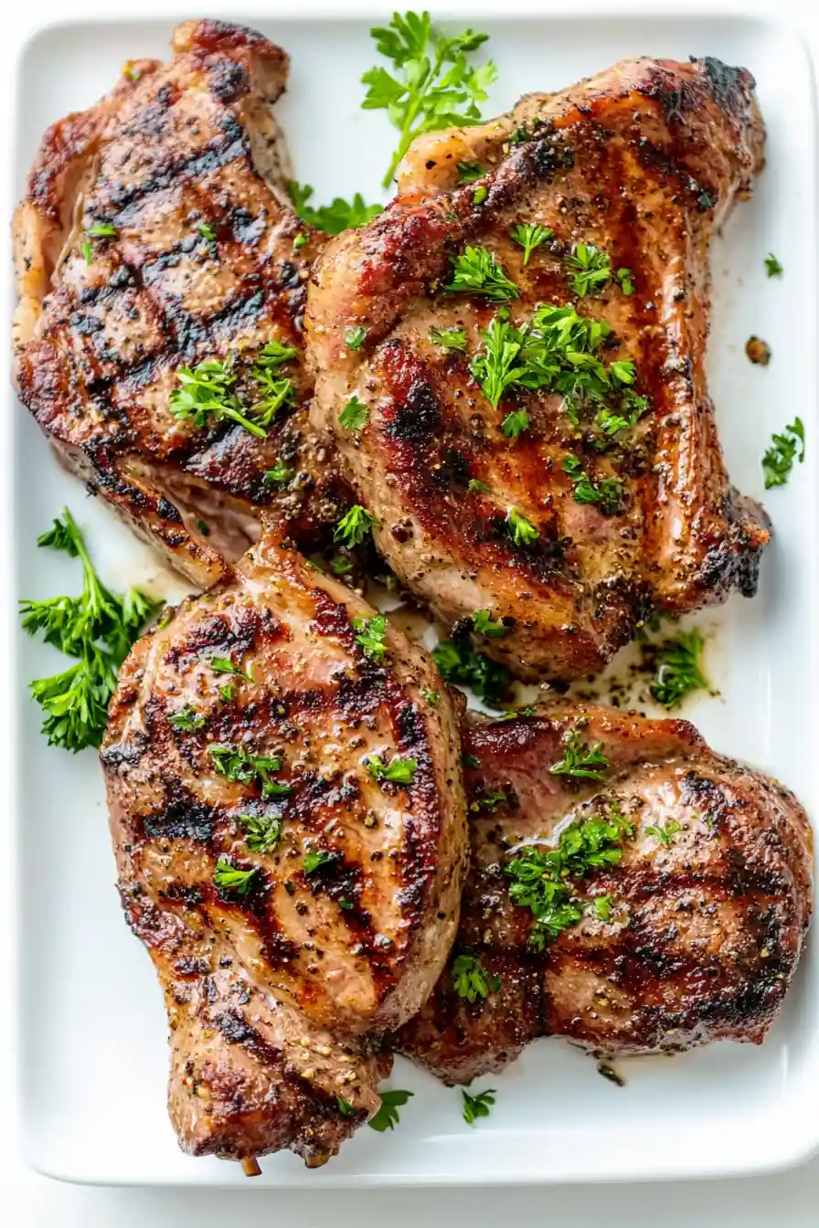 Quick Pork Shoulder Steak Dinner