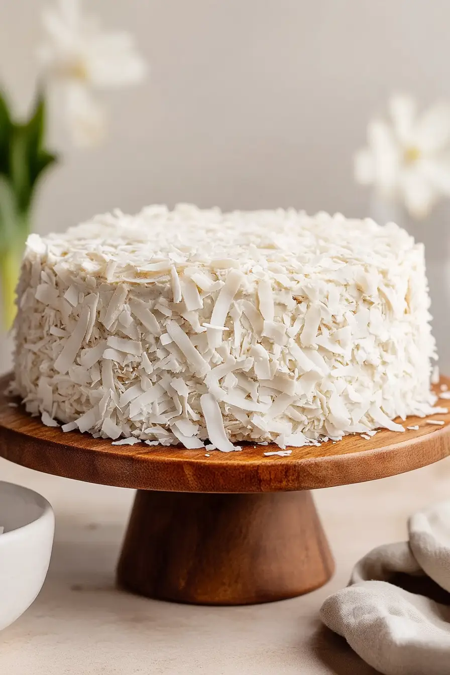 Best Gluten Free Vegan Coconut Cake