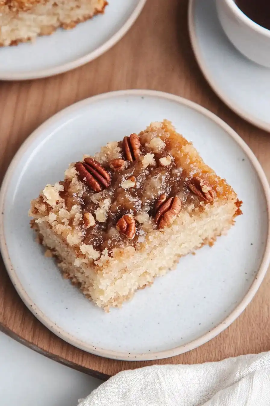 Quick Bisquick Velvet Crumb Coffee Cake