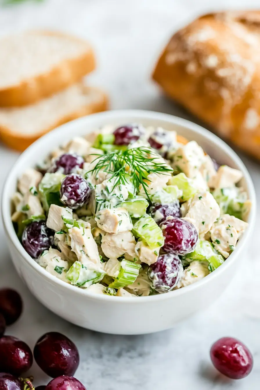 Creamy Greek Yogurt Chicken Salad